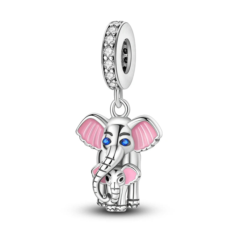 Lucky Elephant Elephant Charms Amazon 925 Sterling Silver Elephant