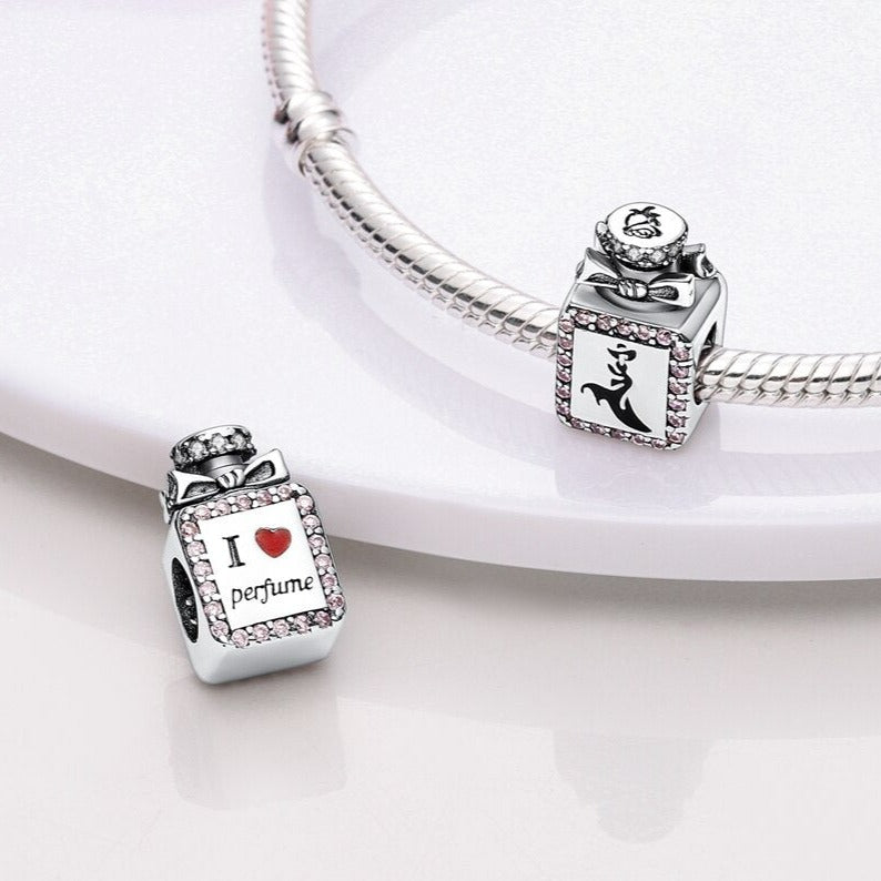 Charms for Pandora Bracelet, I Love Brazil Charm, 925 Sterling