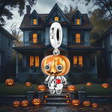 925 Sterling Silver Creepy Halloween Costume Charm for Bracelets Fine Jewelry Women