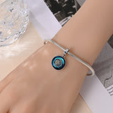 925 Sterling Charm Sun Moon and Universe Charm for Bracelets Fine Jewelry Women