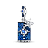 925 Sterling Charm The Star Charm for Bracelets Fine Jewelry Women Pendant