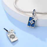 925 Sterling Charm The Star Charm for Bracelets Fine Jewelry Women Pendant