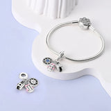 925 Sterling Silver Adventure Travel Charm for Bracelets Fine Jewelry Women Pendant