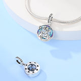 925 Sterling Silver Best Friend Love Charm for Bracelet Fine Jewelry Women