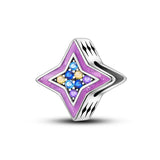 925 Sterling Silver Glow in the Dark Star Charm for Bracelets Fine Jewelry Women