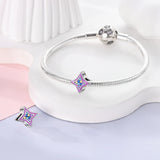 925 Sterling Silver Glow in the Dark Star Charm for Bracelets Fine Jewelry Women