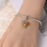 925 Sterling Silver Good Weather Charm for Bracelets Fine Jewelry Women Pendant