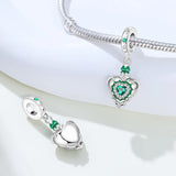 925 Sterling Silver Love Perfume Charm for Bracelets Fine Jewelry Women Pendant