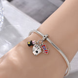 925 Sterling Silver Magic Tricks Charm for Bracelets Fine Jewelry Women Pendant