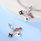 925 Sterling Silver Magic Tricks Charm for Bracelets Fine Jewelry Women Pendant
