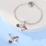 925 Sterling Silver Magic Tricks Charm for Bracelets Fine Jewelry Women Pendant
