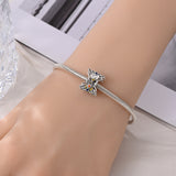 925 Sterling Silver Moon and Sun Hourglass Charm for Bracelets Fine Jewelry Women