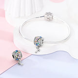 925 Sterling Silver Music Note Charm for Bracelets Fine Jewelry Women