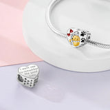 925 Sterling Silver Remember the Good Times Charm for Bracelets Fine Jewelry Women