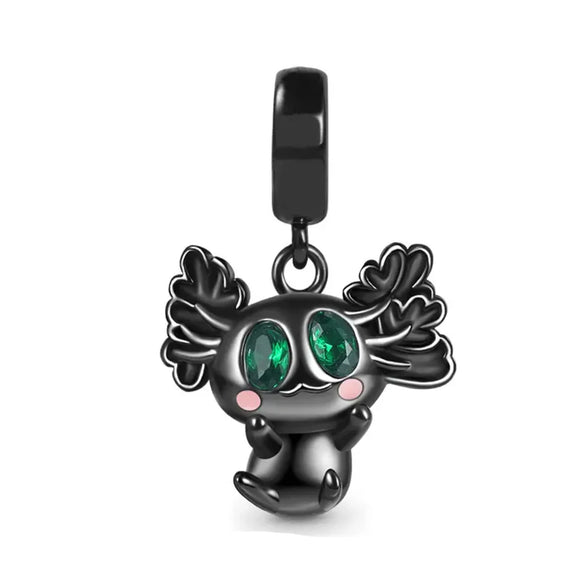 925 Sterling Silver Sea Creature Charm for Bracelet Fine Jewelry Women Pendant