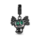 925 Sterling Silver Sea Creature Charm for Bracelet Fine Jewelry Women Pendant