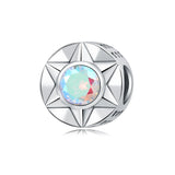 925 Sterling Silver Star of David Charm for Bracelets Fine Jewelry Women