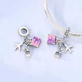 925 Sterling Silver Statue of Liberty New York Charm for Bracelets Fine Jewelry Women Pendant