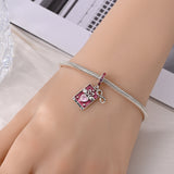 925 Sterling Silver The Lovers Charm for Bracelets Fine Jewelry Women