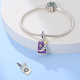 925 Sterling Silver The Moon Charm for Bracelets Fine Jewelry Women Pendant