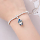 925 Sterling Silver Wizard Charm for Bracelets Fine Jewelry Women Pendant