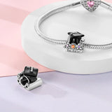 925 Sterling Silver You Did It Charm for Bracelets Fine Jewelry Women