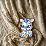 925 Sterling Silver Baby Rhinoceros Charm for Bracelets Fine Jewelry Women