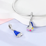 925 Sterling Silver Virgin Mary Charm for Bracelets Jewelry Women Pendant