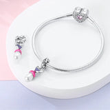 925 Sterling Silver Ocean Life Charm for Bracelets Fine Jewelry Women Pendant