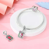925 Sterling Silver Bird Charm for Bracelets Fine Jewelry Women Pendant