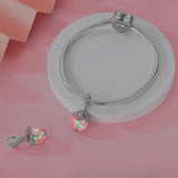 925 Sterling Silver Glow in the Dark Cat Charm for Bracelets Jewelry Women Pendant