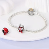 925 Sterling Silver Strawberry Charm