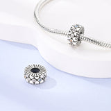 925 Sterling Silver Hearts Spacer Charm for Bracelets Fine Jewelry Women