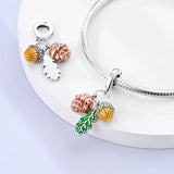 925 Sterling Silver Autumn Charm