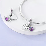 925 Sterling Silver Light Up Your Life Charm for Bracelets Fine Jewelry Women Pendant