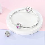 925 Sterling Silver Baby Hedgehog Charm for Bracelets Fine Jewelry Women Pendant