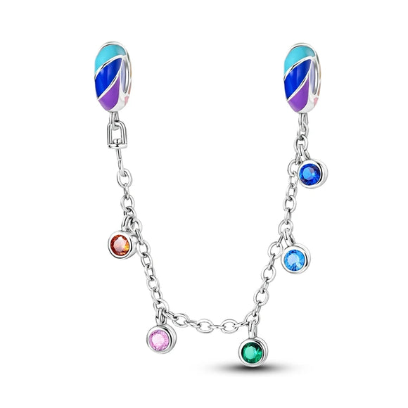 925 Sterling Silver Bohemian Style Charm for Bracelets Fine Jewelry Women