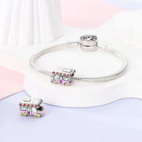 925 Sterling Silver RV Camper Charm for Bracelets Fine Jewelry Women