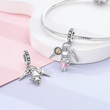 925 Sterling Silver Kitchen Chef Charm for Bracelets Fine Jewelry Women Pendant