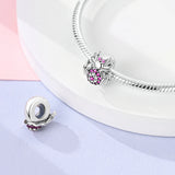 925 Sterling Silver Spider Charm for Bracelets Fine Jewelry Women