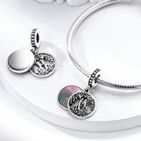 925 Sterling Silver Family Tree Charm for Bracelets Jewelry Women Pendant