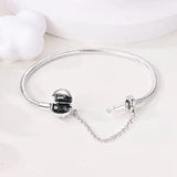 925 Sterling Silver Celestial Clasp Bracelet for Women Jewelry
