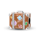 925 Sterling Silver Travel the World Charm