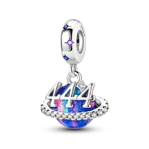 925 Sterling Silver 444 Charm