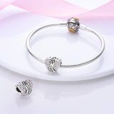 925 Sterling Silver Dancing Couple Charm for Bracelets Fine Jewelry Women Pendant