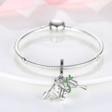 925 Sterling Silver Gardening Charm for Bracelets Fine Jewelry Women Pendant Necklace