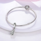 925 Sterling Silver Rabbit Charm for Bracelets Fine Jewelry Women 