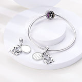 925 Sterling Silver Circle of Life Charm for Bracelets Fine Jewelry Women Pendant