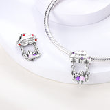 925 Sterling Silver Sister Charm for Bracelets Fine Jewelry Women Pendant