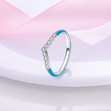 925 Sterling Silver Turquoise Ring for Women Fine Jewelry Fashion Accessory